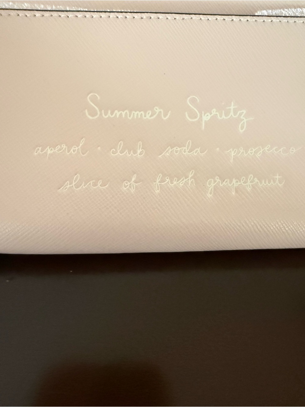 kate spade Pale Pink Zip-around Wallet w/ Citrus Appliqué - *NWT - Picture 4 of 12